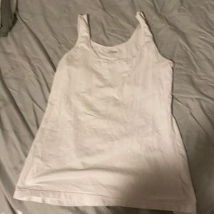 White tank top